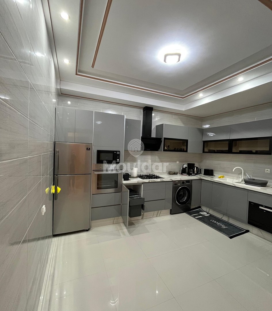 Evadare în Tanger: Apartament cu 2 camere cu balcon echipat - Photo 15