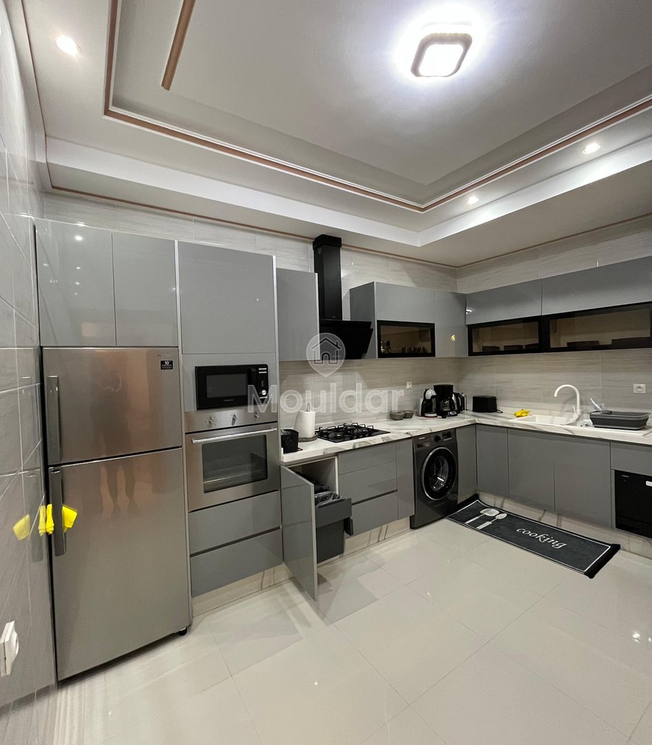 Evadare în Tanger: Apartament cu 2 camere cu balcon echipat - Photo 16