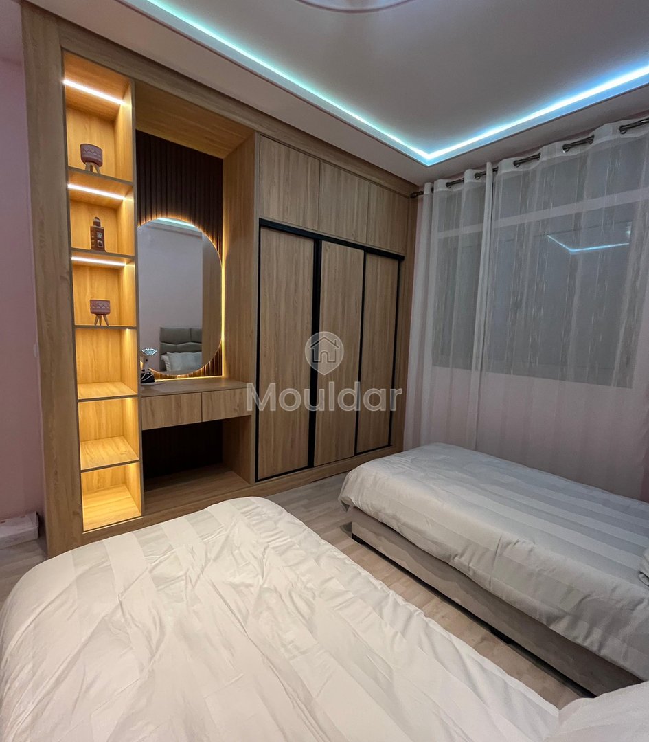Evadare în Tanger: Apartament cu 2 camere cu balcon echipat - Photo 5