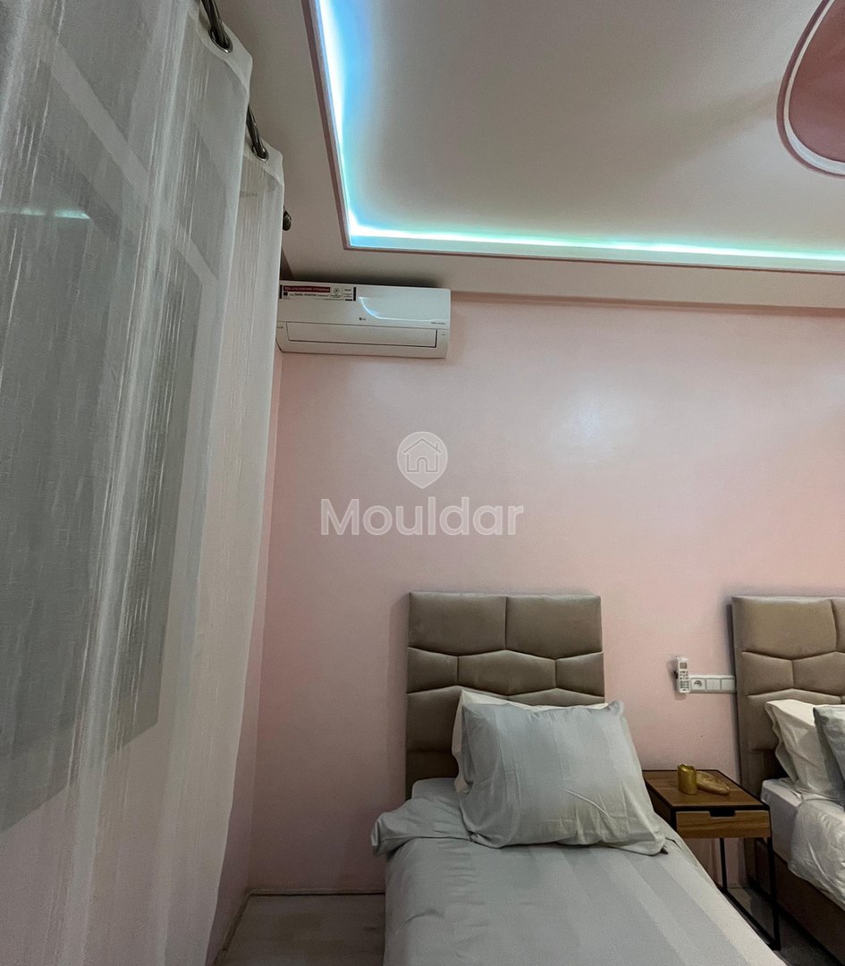 Evadare în Tanger: Apartament cu 2 camere cu balcon echipat - Photo 7