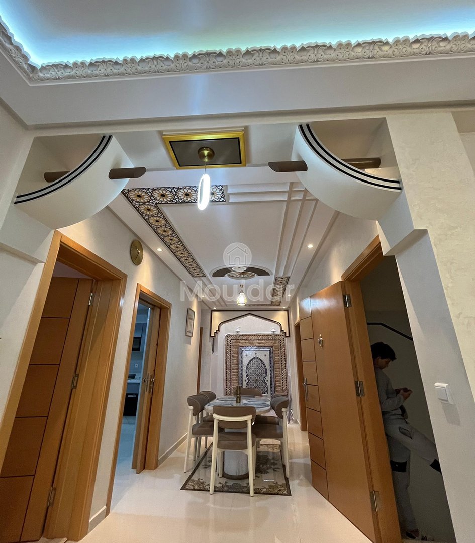 Evadare în Tanger: Apartament cu 2 camere cu balcon echipat - Photo 9