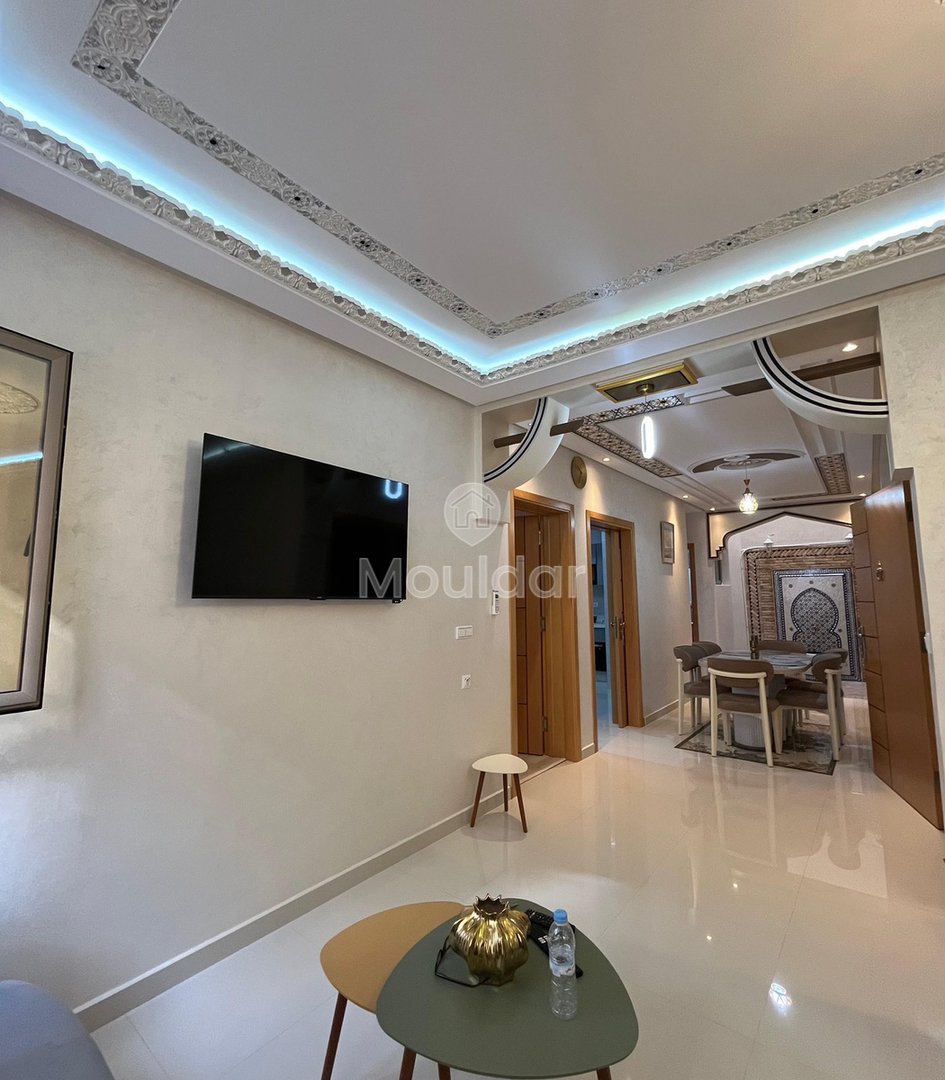 Evadare în Tanger: Apartament cu 2 camere cu balcon echipat - Photo 10