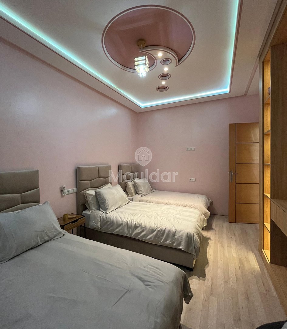 Evadare în Tanger: Apartament cu 2 camere cu balcon echipat - Photo 4