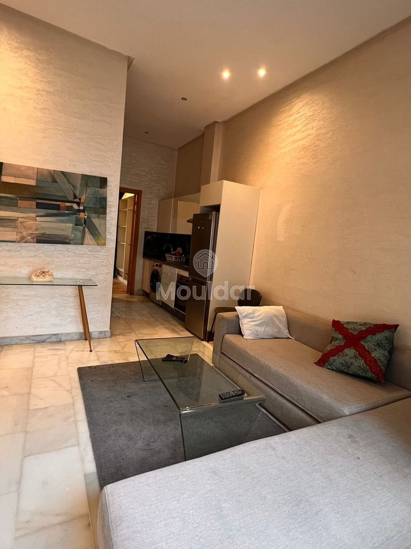 Studio mobilat de închiriat cu terasă în Casablanca - Riviera - Photo 1