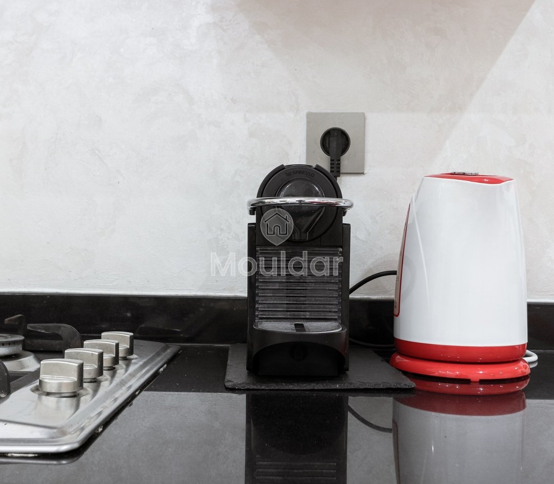 استوديو حديث للإيجار في المعاريف، الدار البيضاء - غرفة نوم واحدة - Photo 7