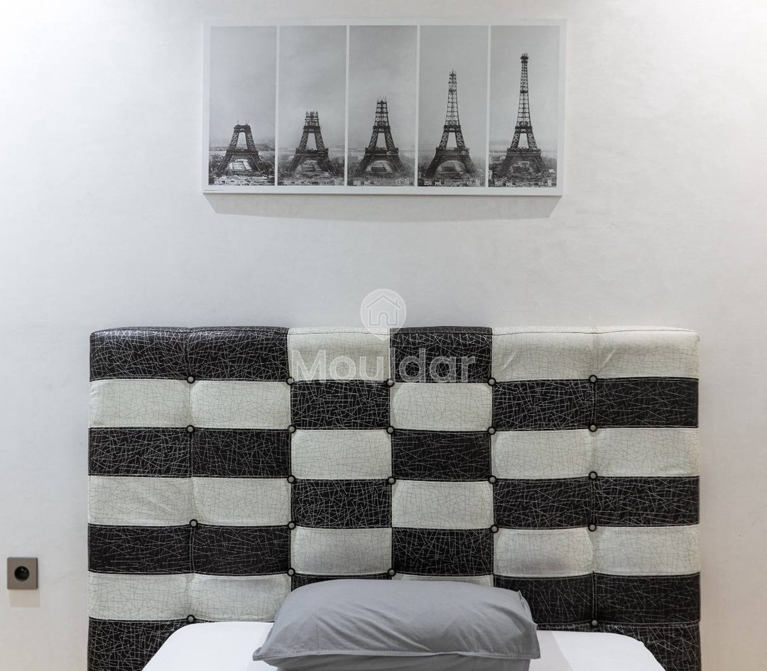 استوديو حديث للإيجار في المعاريف، الدار البيضاء - غرفة نوم واحدة - Photo 6