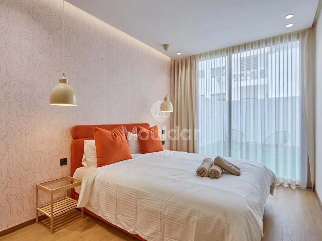 Charmant Appartement 2 Chambres à Louer à Casablanca - Les Princesses - Photo 4