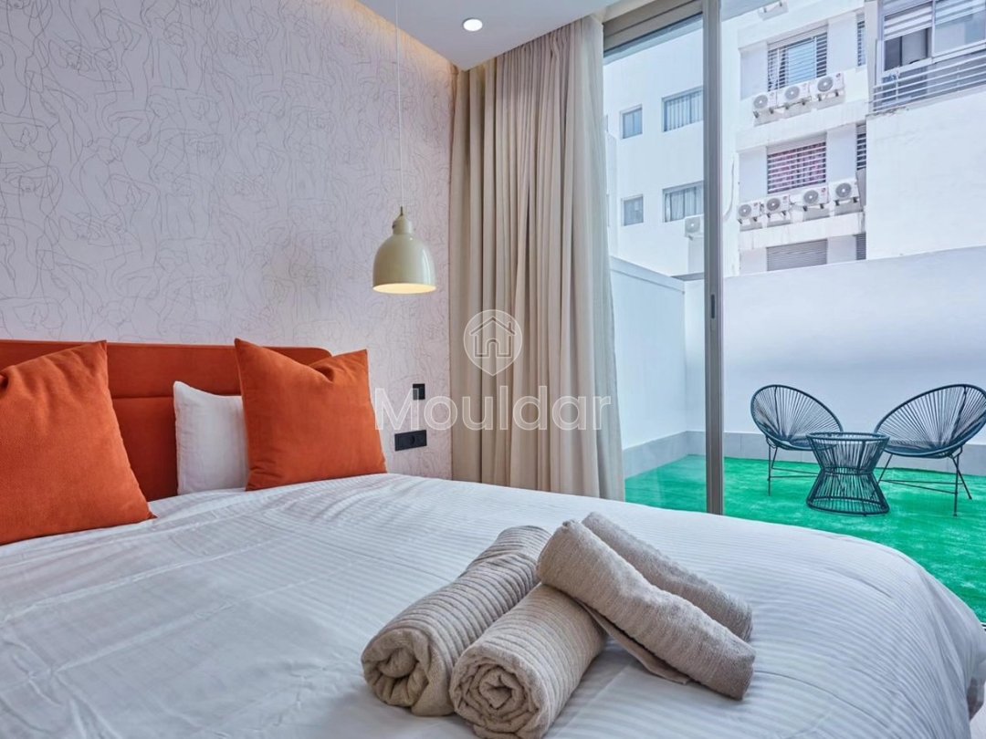 Charmant Appartement 2 Chambres à Louer à Casablanca - Les Princesses - Photo 3