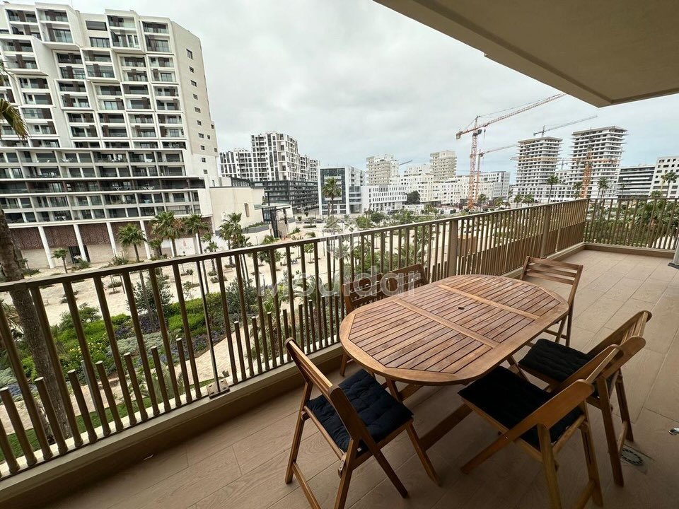 شقة رائعة مكونة من غرفتي نوم للإيجار في مدينة المالية الدار البيضاء - Photo 4