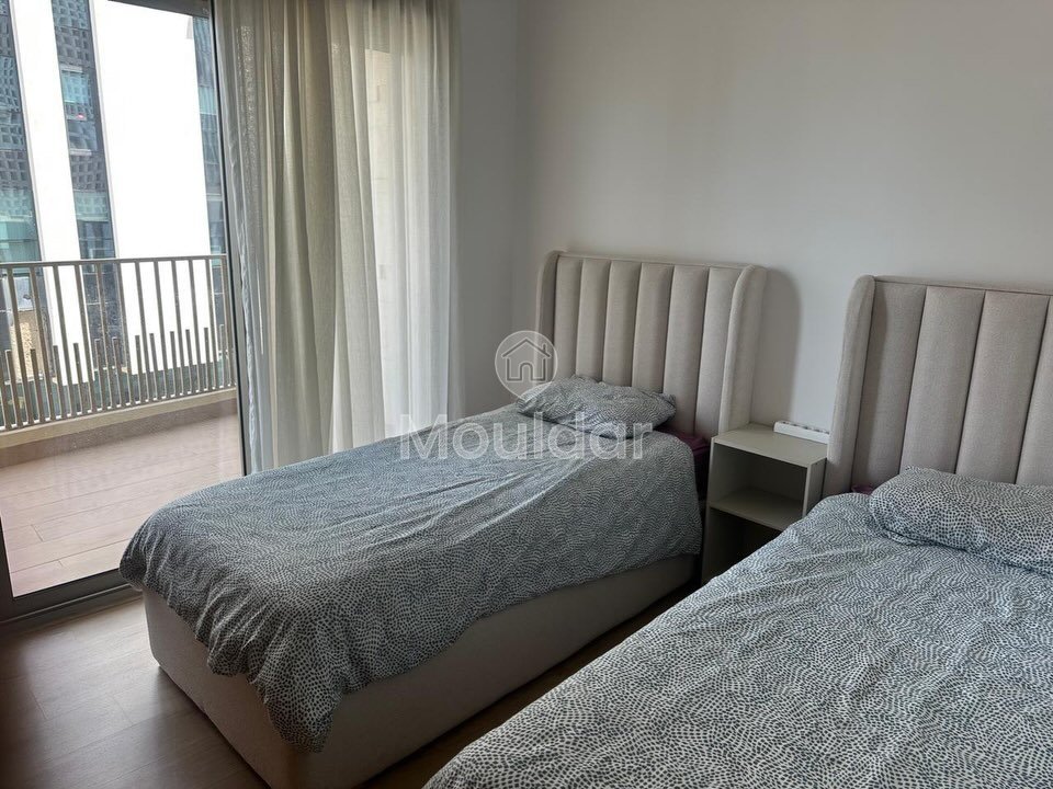 شقة رائعة مكونة من غرفتي نوم للإيجار في مدينة المالية الدار البيضاء - Photo 3