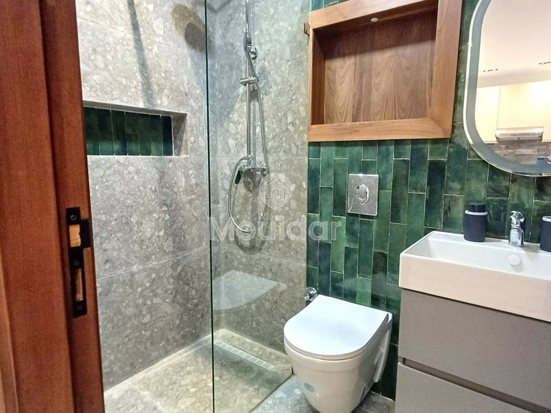 Garsonieră Mobilată de Închiriat cu Balcon în Casablanca - Val Fleuri - Photo 12