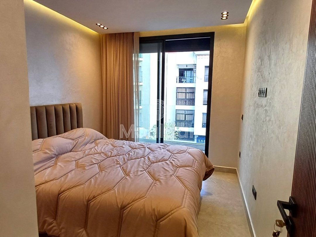 Garsonieră Mobilată de Închiriat cu Balcon în Casablanca - Val Fleuri - Photo 4