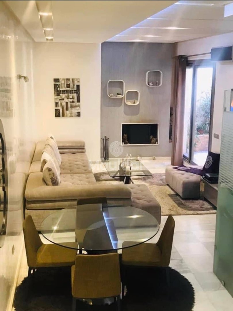 Urocze Mieszkanie 1 Sypialnia do Wynajęcia w Burgundii, Casablanca - Photo 1