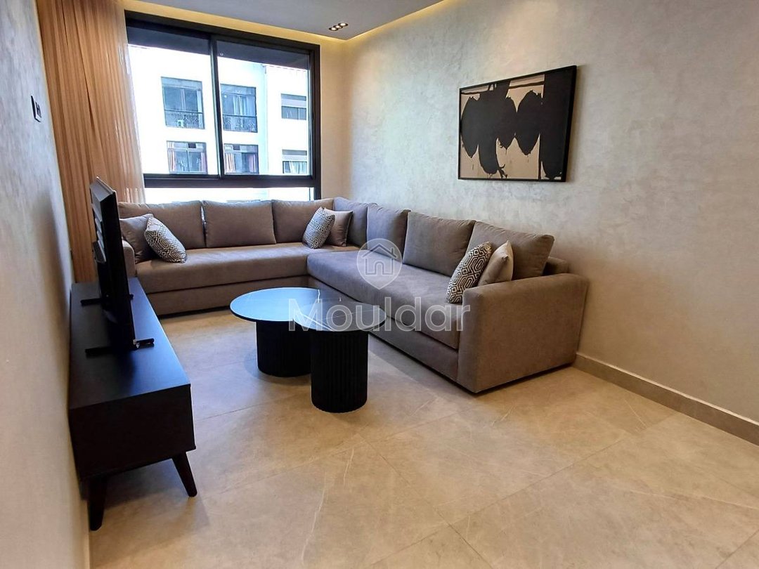 Garsonieră Mobilată de Închiriat cu Balcon în Casablanca - Val Fleuri - Photo 2