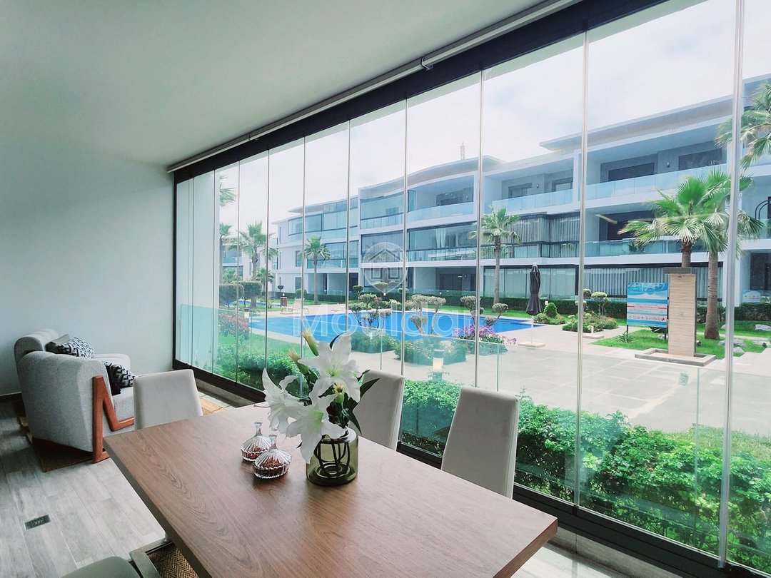 Gemeubuleerd Appartement Te Huur in Dar Bouazza met Balkon - Photo 5