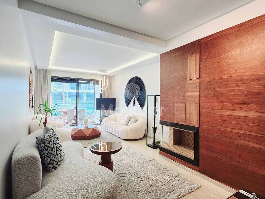 Gemeubuleerd Appartement Te Huur in Dar Bouazza met Balkon - Photo 2