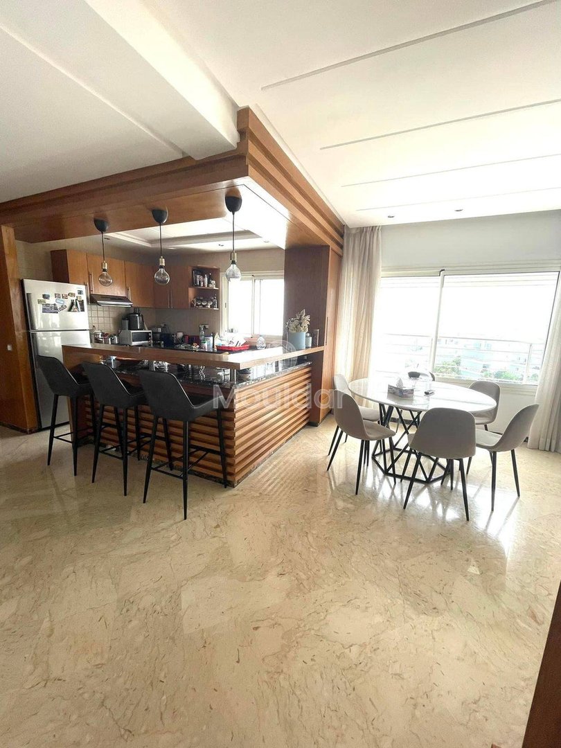 Mieszkanie do wynajęcia w Dar Bouazza: 130m² z balkonem - Photo 5