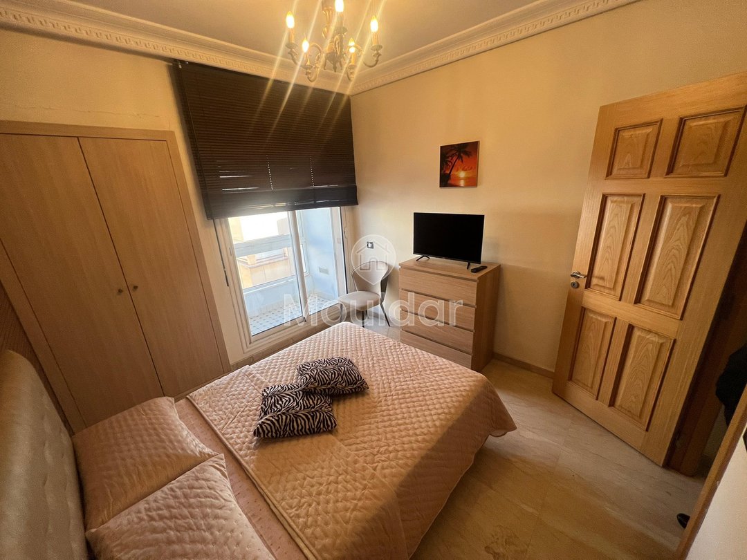 Bel Appartement Meublé a Casablanca Gauthier con Balcone e Sicurezza - Photo 3