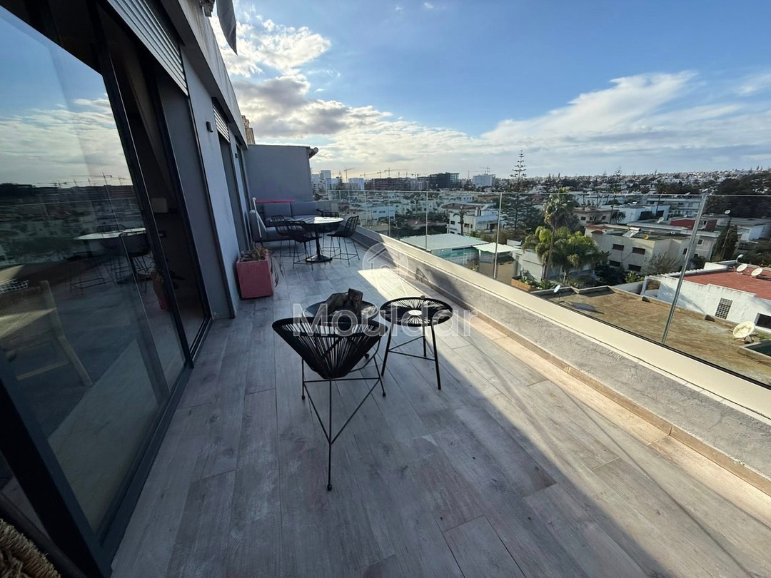 À Louer : Appartement Meublé, 3 Chambres, Balcon à Casablanca - Photo 8