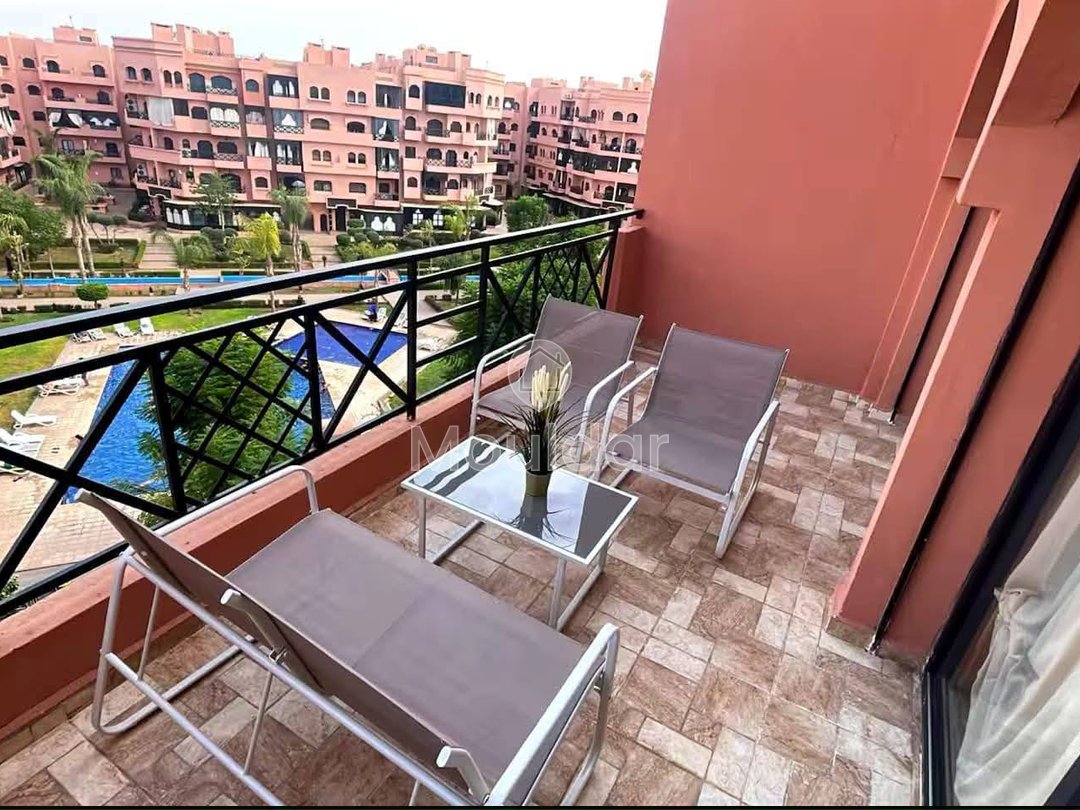Gemeubileerd Appartement Te Huur in Het Hart van Marrakech met Zwembad - Photo 10