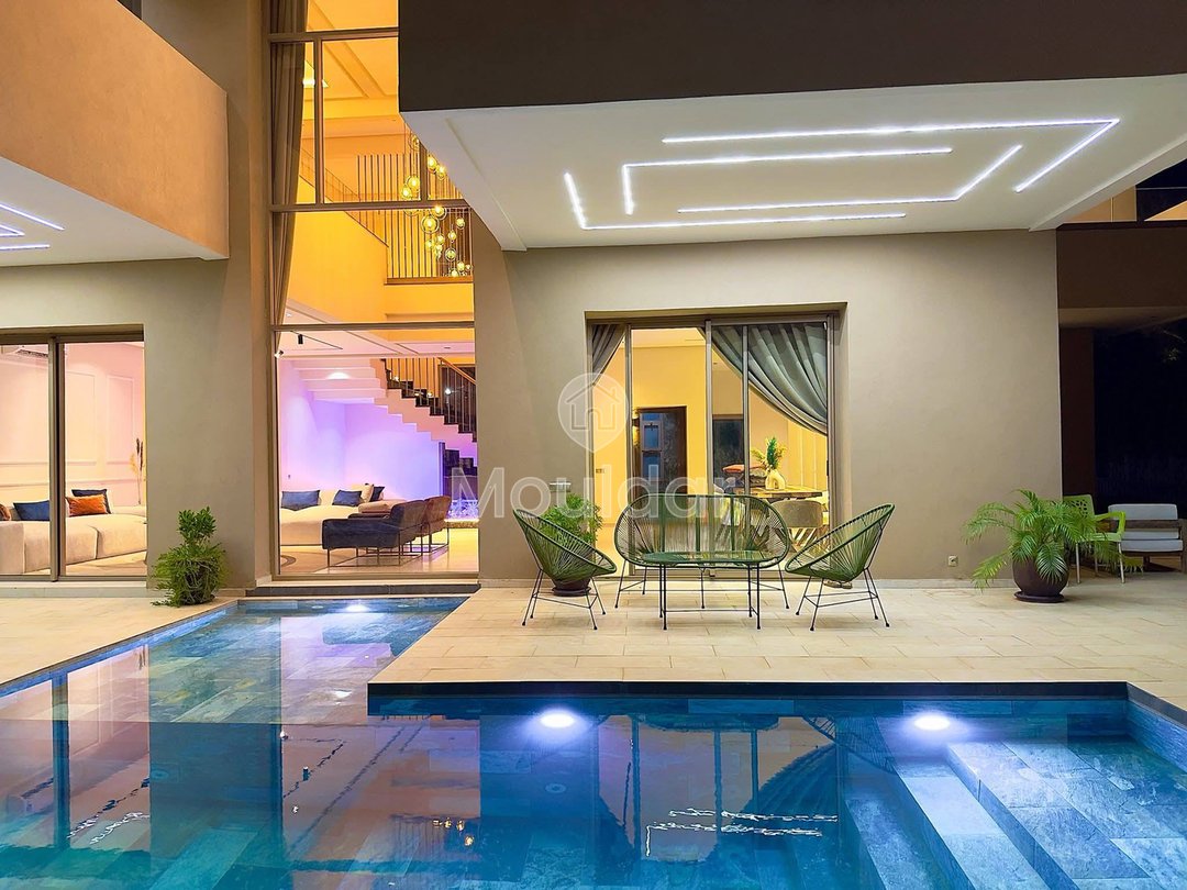 الهروب إلى مراكش: فيلا فاخرة مع مسبح وحديقة - Photo 12