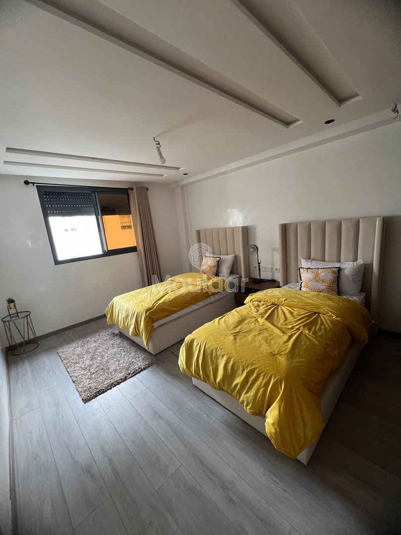 Charmant Appartement 2 Chambres à Louer à Tangier - Val Fleuri - Photo 4