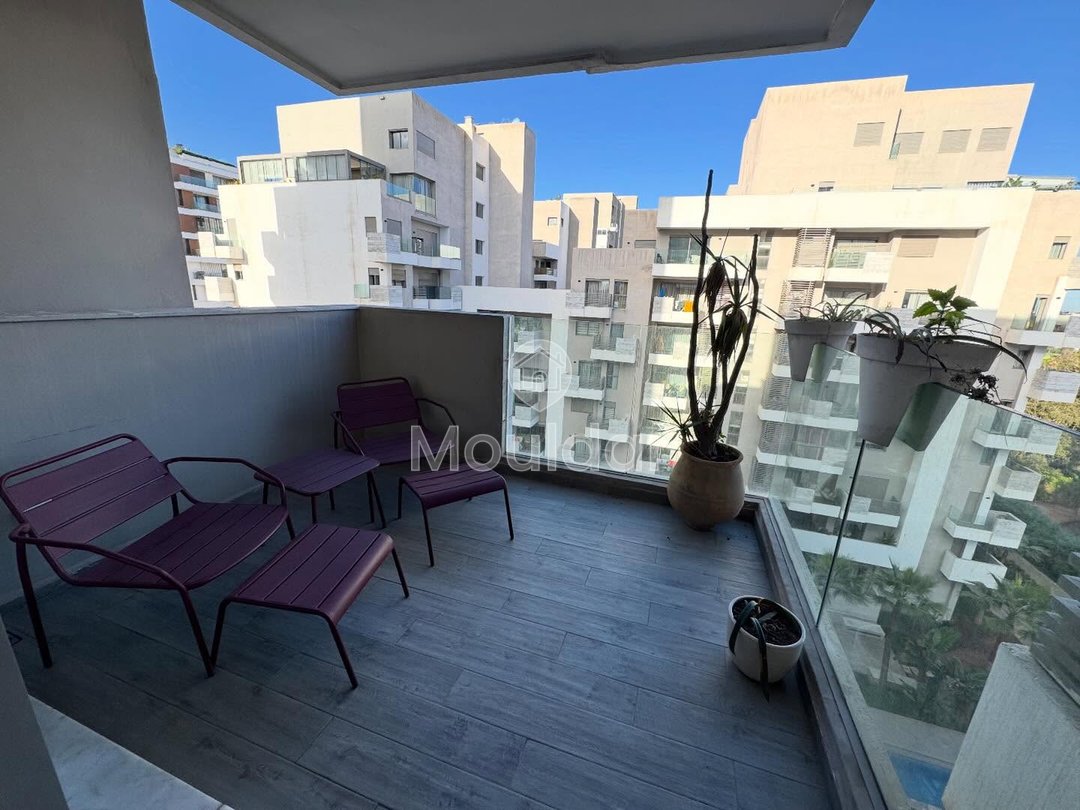 للايجار: شقة غرفتين مع مسبح في الدار البيضاء - Photo 5