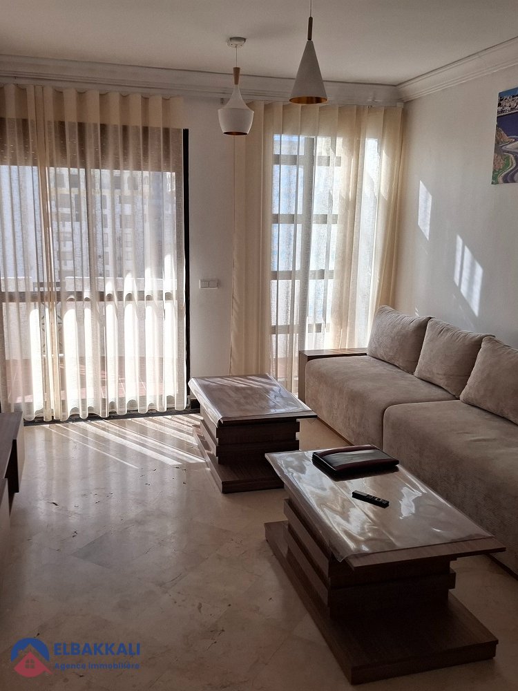 شقة دوبلكس مفروشة للإيجار في طنجة مالabata - Photo 7