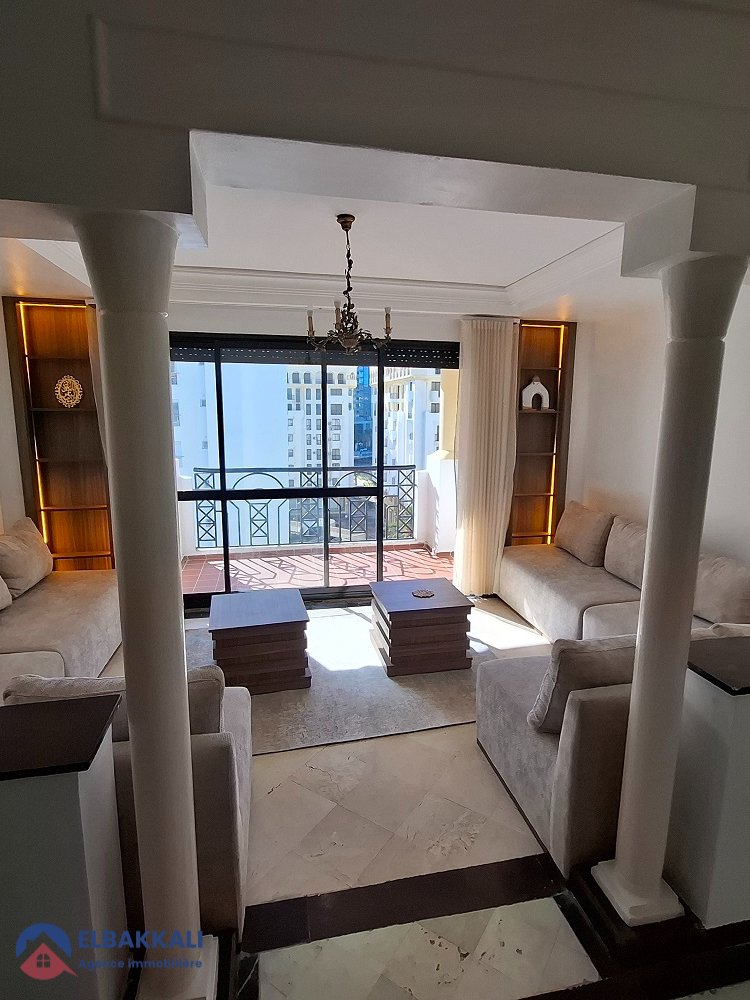 شقة دوبلكس مفروشة للإيجار في طنجة مالabata - Photo 1