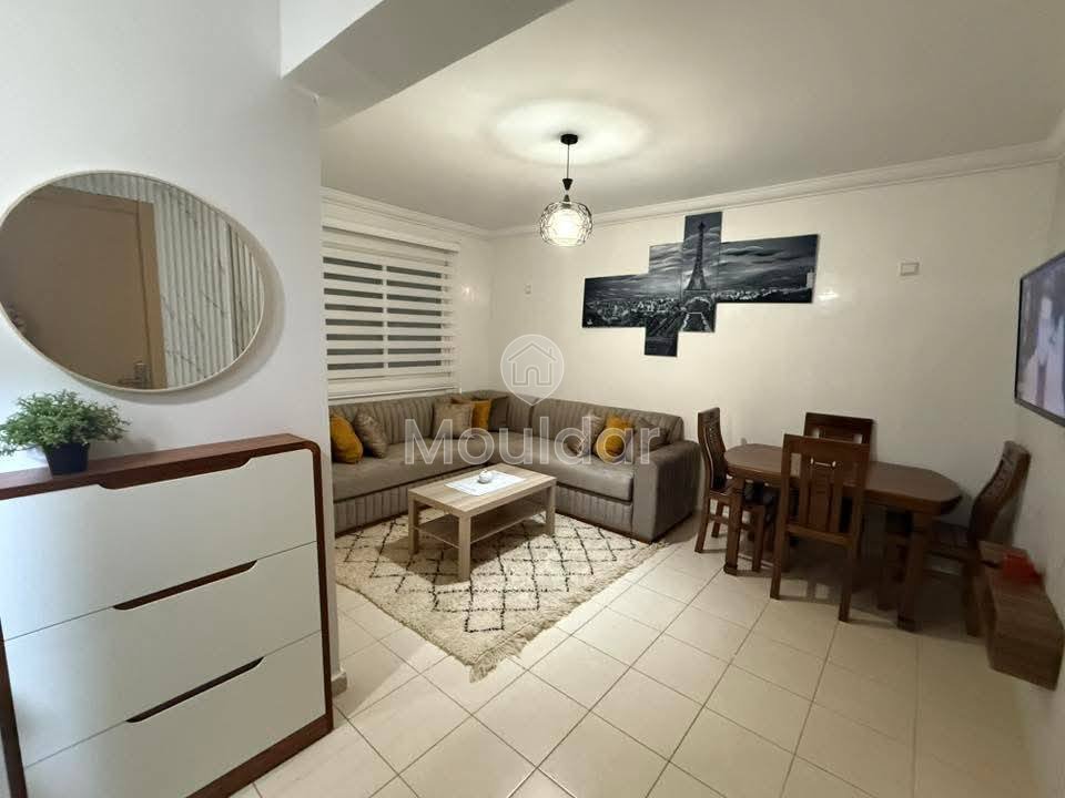 شقة للإيجار في طنجة: 2 غرف نوم مع مطبخ مجهز - Photo 2