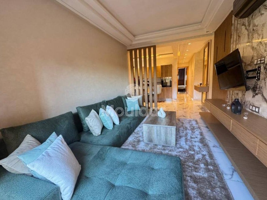 Furnished Apartment for Rent: 2 Bedrooms with Terrace in Marrakech - Photo 1