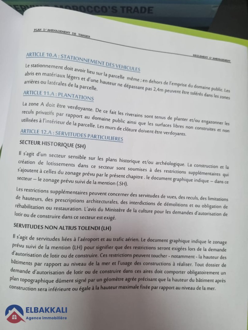 Terreno en venta en Tánger montado Jbel Kbir: 907 m² ideal - Photo 6