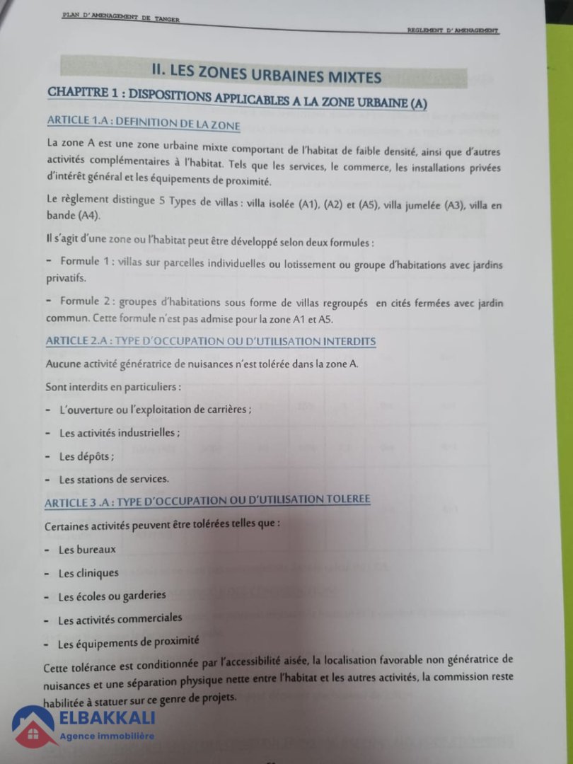 Terreno en venta en Tánger montado Jbel Kbir: 907 m² ideal - Photo 3