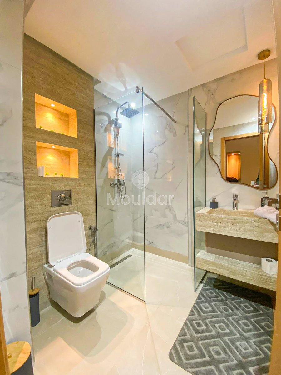 شقة للإيجار لقضاء العطلات في طنجة جولف - Photo 9