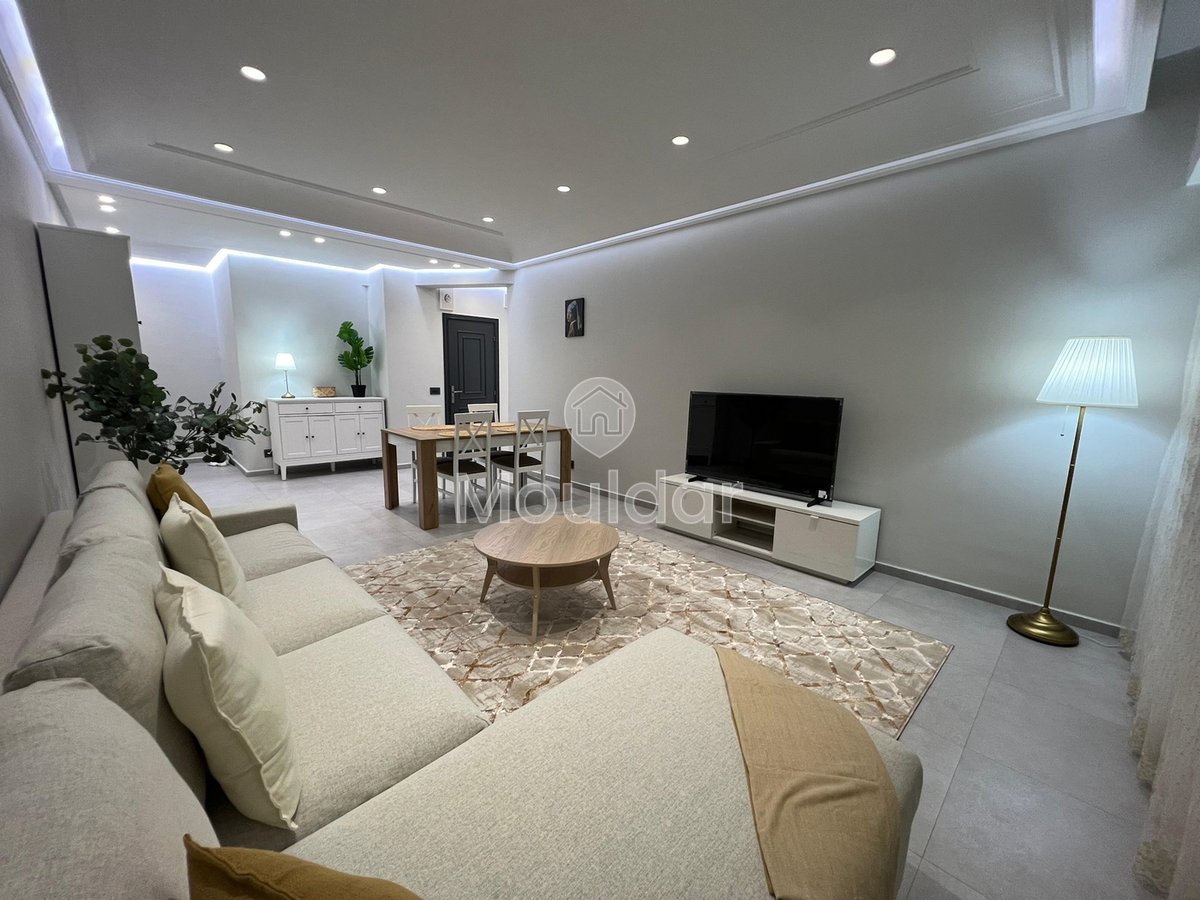 Apartment for rent in the Golden Triangle, Casablanca - Photo 1